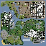 The San Andreas map image